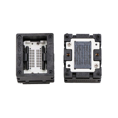 Bga132-1.0 Down Pressure Aging Seat Nandflash Test Seat Burning Seat Emptying Seat Size 12 * 18mm
