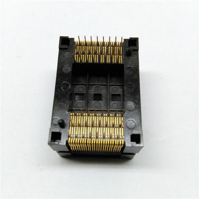 TSOP48 IC Test Burn in Socket Pitch 0.5mm IC Size 14.0x18.4mm Programmer Adapter NAND Flash Seat