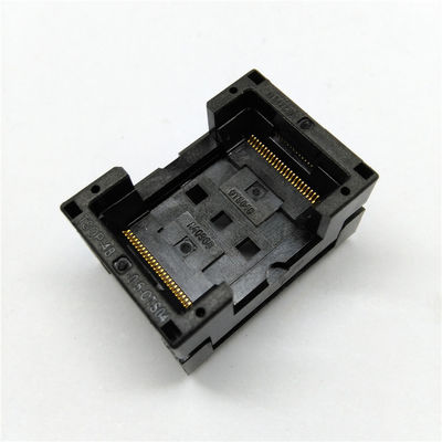 TSOP48 IC Test Burn in Socket Pitch 0.5mm IC Size 14.0x18.4mm Programmer Adapter NAND Flash Seat