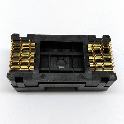 TSOP48 Long Open Top Burn in Socket Pin Pitch 0.5mm IC Test Socket Adapter The Transposon Adapter Conversion Block