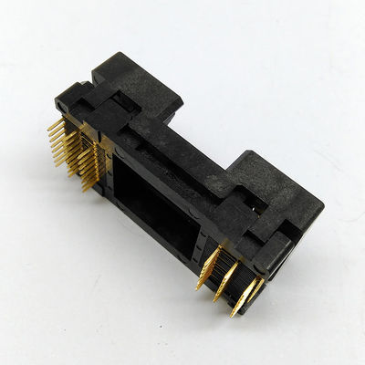 TSOP48 Long Open Top Burn in Socket Pin Pitch 0.5mm IC Test Socket Adapter The Transposon Adapter Conversion Block