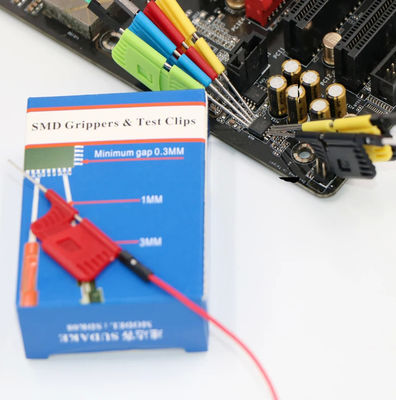 Micro IC Clamp 10pcs/set SOP/SOIC/TSSOP/TSOP/SSOP/MSOP/PLCC/QFP/TQFP/LQFP/SMD IC Chip test pin mini chip adapter socket