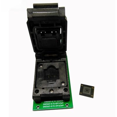 eMMC Socket eMMC153 eMMC169 Chip Reader Clamshell Structure BGA153 BGA169 Chip Socket Data Recovery Date Backup Android 