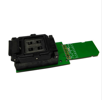 eMCP162/186 Test Socket BGA162 BGA186 Reader IC Size 12x16mm Pin Pitch 0.5mm Nand Flash Programmer Adapter Data Recovery