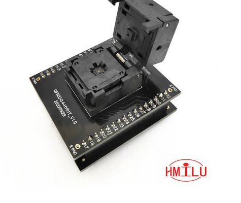 QFN32 MLF32 programm IC Test Socket IC549-0324-006-G Pitch 0.4mm Clamshell Chip Size 4*4 Flash Adapter Programming Socke