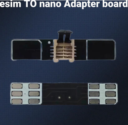 ESIM to nano adapter board, double head nano writing board with chip holder, no need for soldering