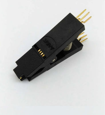 BIOS SOP8 SOIC8 Bent Original Test Clip Pin Pitch 1.27mm Universal Body EPROM Programming Clip Suitable for Dupont Line