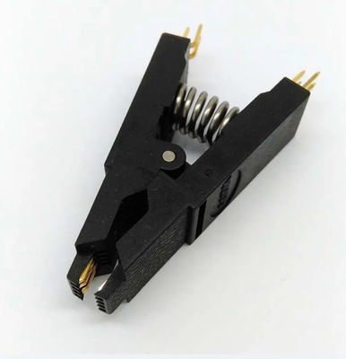 BIOS SOP8 SOIC8 Bent Original Test Clip Pin Pitch 1.27mm Universal Body EPROM Programming Clip Suitable for Dupont Line
