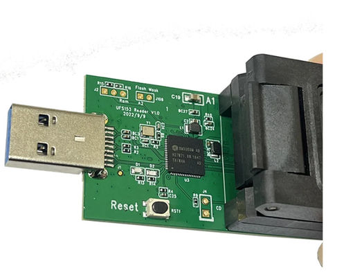 UFS153 TO USB3.0 Adaptateur De Programmeur 0.5mm IC PIN PITCH Prise Size 11.5*13mm IC Connector