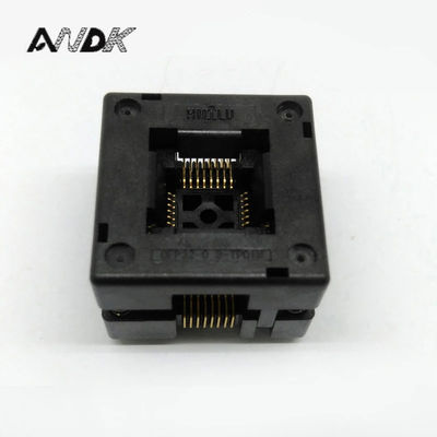 QFP32 TQFP32 LQFP32 Burn in Socket IC51-0324-1498 Pin Pitch 0.8mm IC Body Size 7x7mm Test Socket Adapter