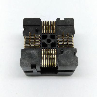 QFP32 TQFP32 LQFP32 Burn in Socket IC51-0324-1498 Pin Pitch 0.8mm IC Body Size 7x7mm Test Socket Adapter