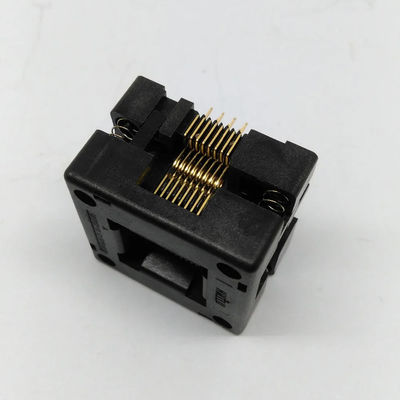 QFP32 TQFP32 LQFP32 Burn in Socket IC51-0324-1498 Pin Pitch 0.8mm IC Body Size 7x7mm Test Socket Adapter