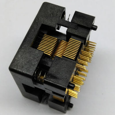 QFP48 TQFP48 LQFP48 Open top Pitch 0.5mm Programmer Socket FPQ-48-0.5-06 Test Flash Adapter Conversion Block