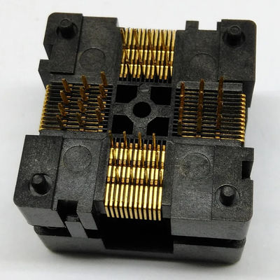 QFP48 TQFP48 LQFP48 Open top Pitch 0.5mm Programmer Socket FPQ-48-0.5-06 Test Flash Adapter Conversion Block