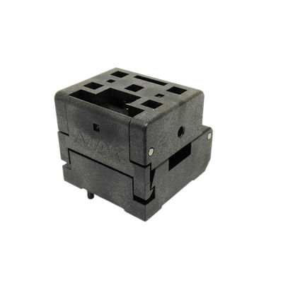 QFN44 Burn-in Socket Pin Pitch 0.5mm IC Body Size 7x7mm IC550-0444-010-G Clamshell Flash Test Socket Adapter