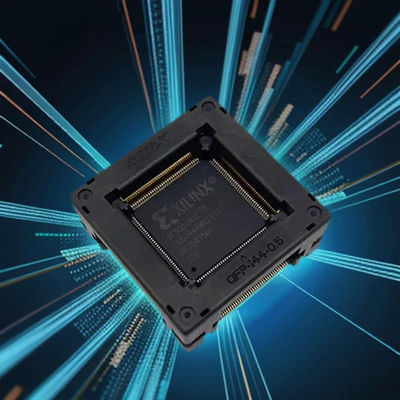 QFP144/LQFP144 spacing 0.5mm IC burning adapter test socket test bench can be used for chip burning programming