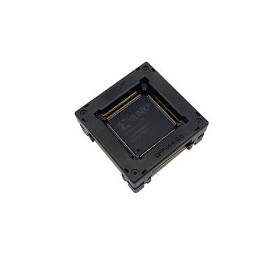 QFP144/LQFP144 spacing 0.5mm IC burning adapter test socket test bench can be used for chip burning programming