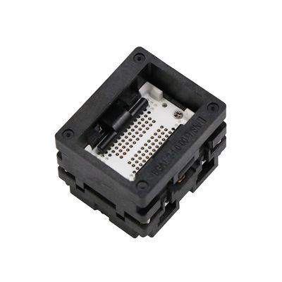 Bga132-1.0 Down Pressure Aging Seat Nandflash Test Seat Burning Seat Emptying Seat Size 12 * 18mm