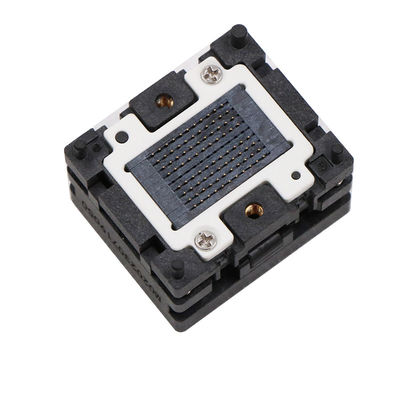 Bga132-1.0 Down Pressure Aging Seat Nandflash Test Seat Burning Seat Emptying Seat Size 12 * 18mm