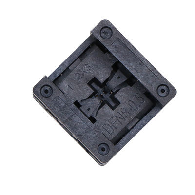 Qfn/dfn8 Ic Socket Burner Adapter Aging Seat 0.5mm Spacing Chip Size 2 × 3mm