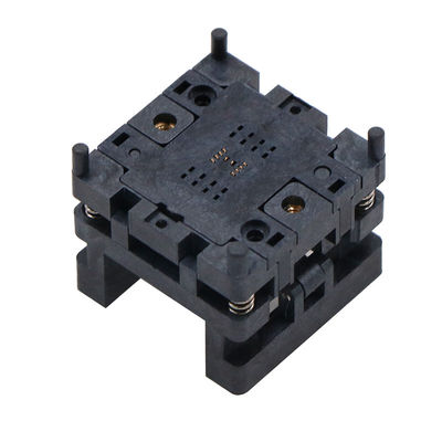 Qfn/dfn8 Ic Socket Burner Adapter Aging Seat 0.5mm Spacing Chip Size 2 × 3mm