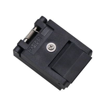 Qfn16 Aging Test Seat 0.5 Spacing With Grounding Burning Seat Adapter 3 × 3mm