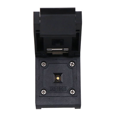 Qfn16 Aging Test Seat 0.5 Spacing With Grounding Burning Seat Adapter 3 × 3mm