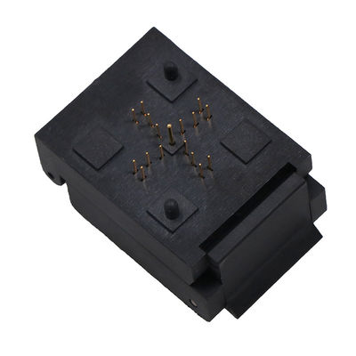 Qfn16 Aging Test Seat 0.5 Spacing With Grounding Burning Seat Adapter 3 × 3mm