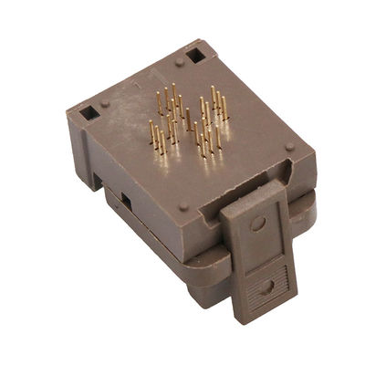 Qfn20 Aging Seat High Temperature Resistance Test Seat Chip Fixture Dfn20 Socket Spacing 0.5mm