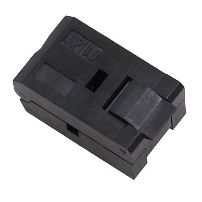 Sop16/esop16 Flip Type Aging Test Stand Gold Plated Burn Stand Pin Spacing 1.27mm Chip Width 3.9mm