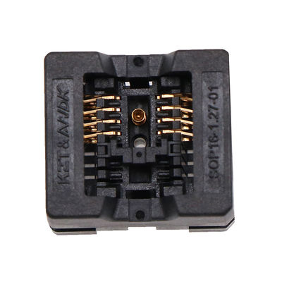 Sop8 (16) -1.27 Aging Test Seat Ots16-1.27-03 Small Eight Pin Burning Seat Gold-plated