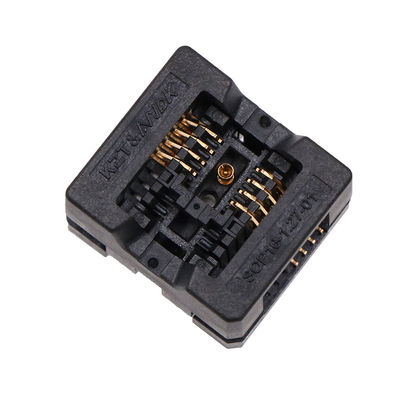 Sop8 (16) -1.27 Aging Test Seat Ots16-1.27-03 Small Eight Pin Burning Seat Gold-plated
