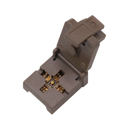 Qfn24 Test Stand Aging Stand Programming Stand Burning Fixture Socket Spacing 0.5mm Chip Size 4 × 4mm Bullet Gold Platin