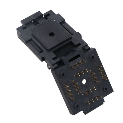 Lcc16  Run-in Socket   Jlcc16  Programmer Adapter Socket   1.27mm Spacing Chip Size 7.6 * 7.6mm High-quality Chip Test S